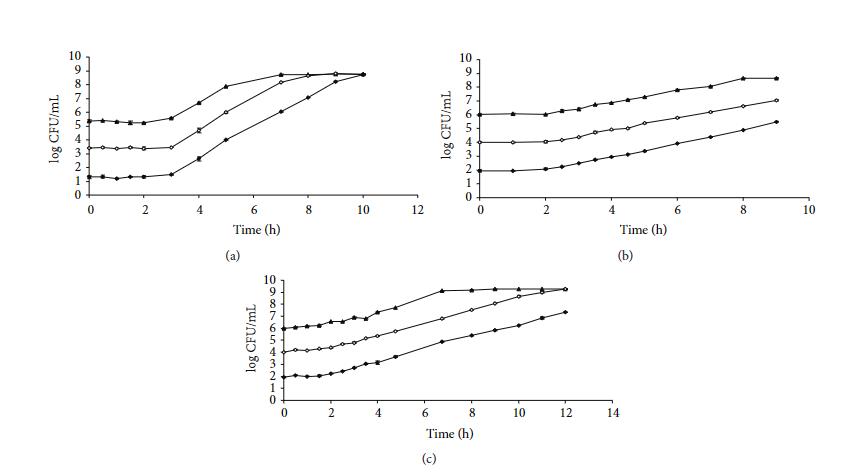 不同数学模型在预测细菌生长曲线中的性能评估​（四）